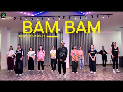 Bam Bam | Topo La Maskara | Zumba Dance Fitness Choreography Zumba Workout Dancefit Zinpawan 
