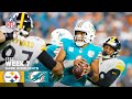 Pittsburgh Steelers vs. Miami Dolphins | 2022 Week 7 Game Highlights