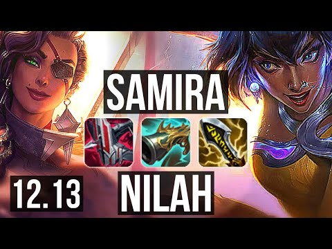 SAMIRA & Seraphine vs NILAH & Lux (ADC) | Legendary, 400+ games, 15/4/5 | KR Diamond | 12.13