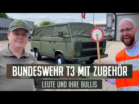 Bundeswehr VW T3 inklusive Zubehör - Leute und ihre Bullis