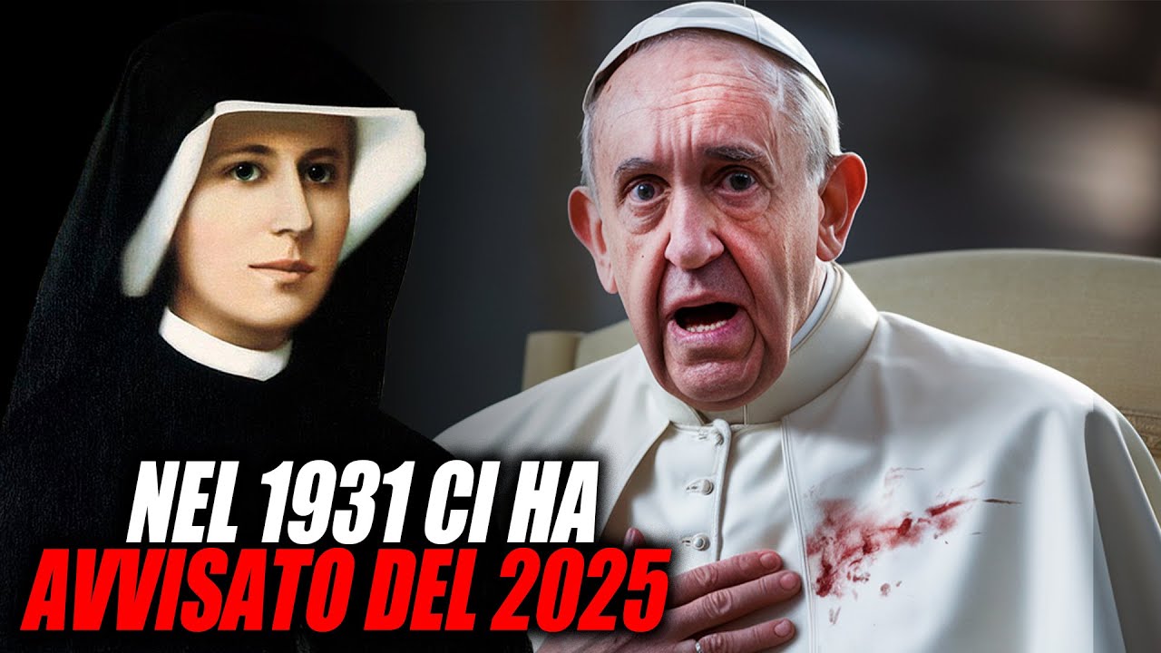 Santa Faustina "AVVERTIMENTO in arrivo entro LUGLIO 2025!"