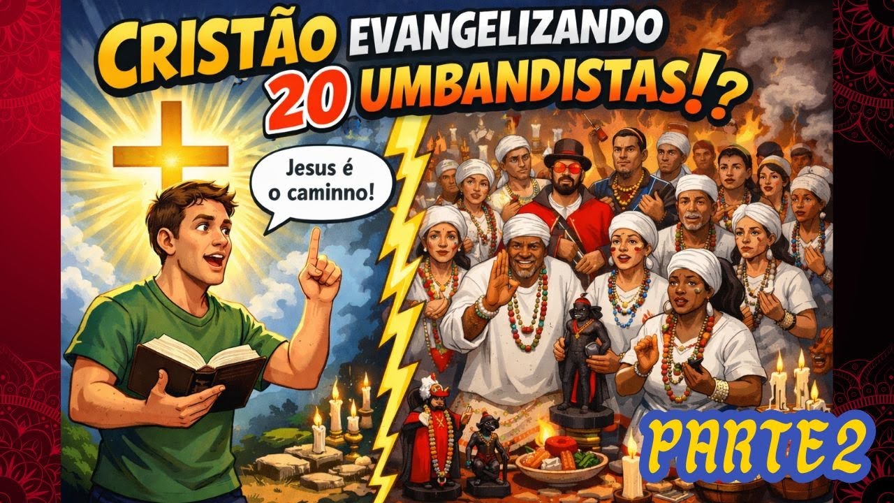 Bate Papo Semanal - React do vídeo dos "Macumbeiros" versus um cristão promovido pelo Clone - pt2