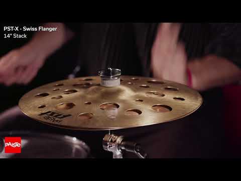 Paiste PSTX Swiss Flanger Stack 12" - Effect Cymbal image 2