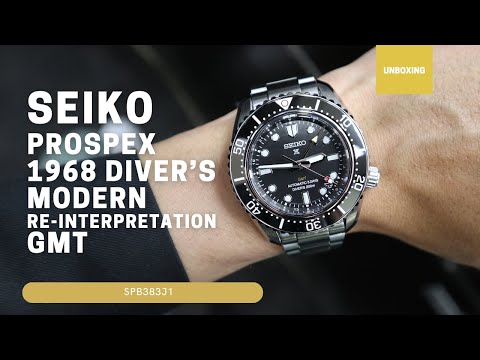 Seiko Prosprex Sea Automatic GMT black SPB383J1