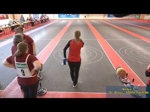 Damen Stocksport Champions League 2025, Vorrunde, St. Peter gegen Pottschach Neunkirchen
