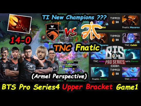 TNC Predator vs Fnatic Armel [Puck] Sir Chief Dominating Midlane BTS Pro Series4 Upper Bracket Game1