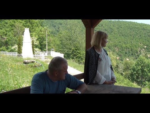 Jošanica Massaker an Serben - Überlebende Pero Stojanović und Dušanka Lalović