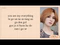 Gummy You Are My Everything Descendants Of The Sun OST Pt 4 Easy Lyrics