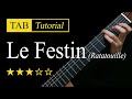 Le Festin (Ratatouille) - Fingerstyle Lesson + TAB