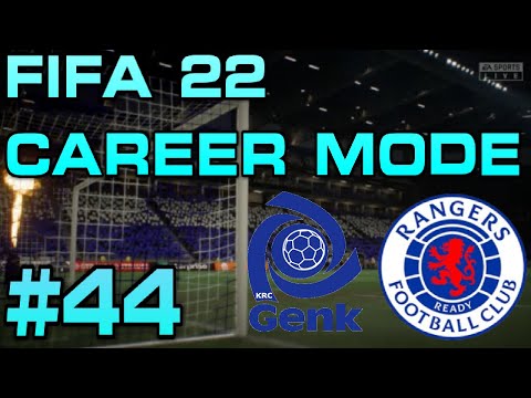 EUROPA LAST 16! FIFA 22 RANGERS CAREER MODE - EPISODE 44