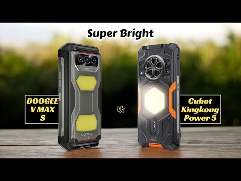 Doogee V Max S  (vs) Cubot King Kong Power 5 - Big battery rugged phones |2025 update