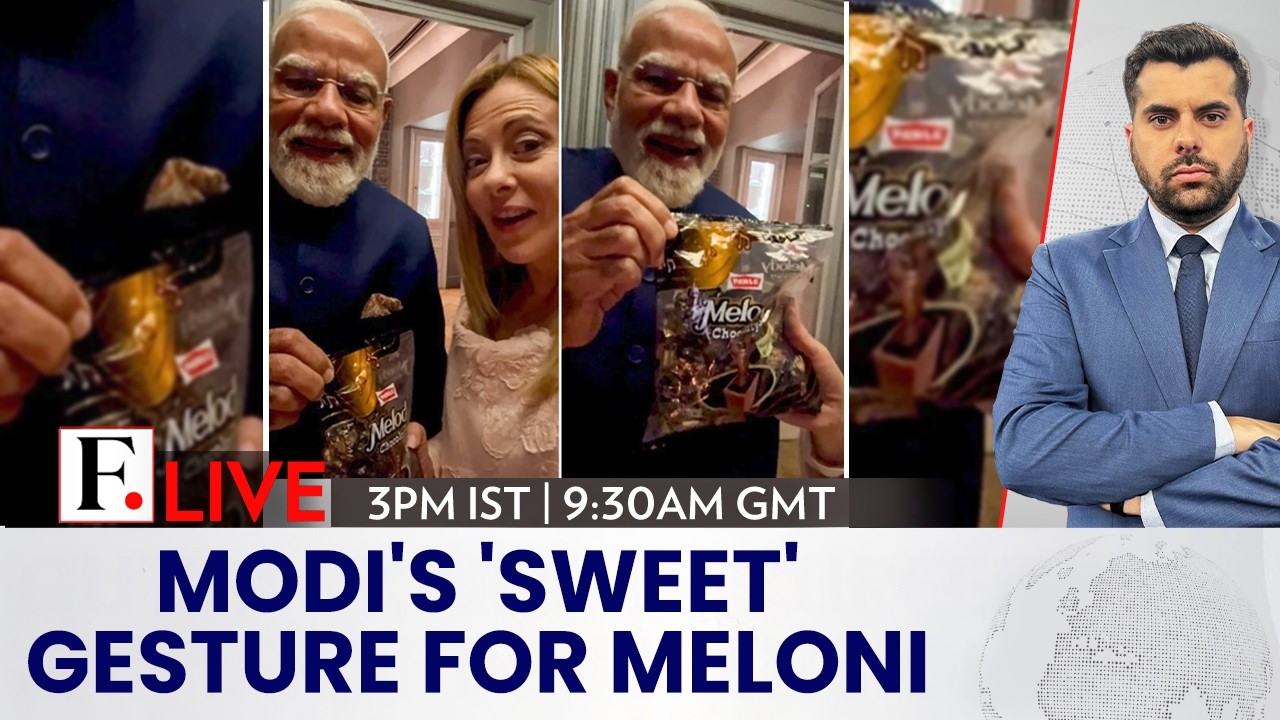 LIVE: PM Modi Gifts 'Melody' Chocolates to Italy's Meloni as Delhi-Rome Boost Ties | Firstpost