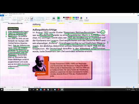 Die Ära Stresemann
