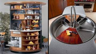 19 Space Saving Kitchen Designs & Clever Storage Ideas You've Never Seen Before!
