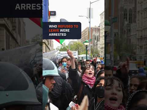 Police arrest scores of pro-Palestinian protesters on US university campuses