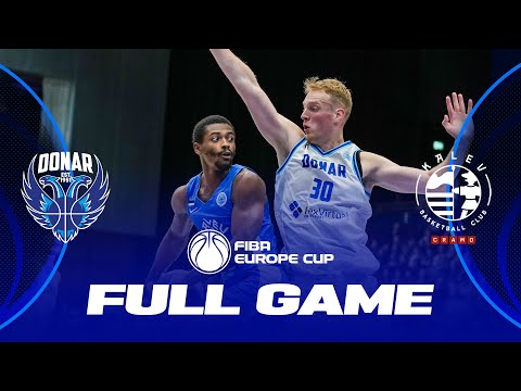 Donar Groningen v BC Kalev/Cramo | Full Basketball Game | FIBA Europe Cup 2022-23