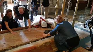 What must be seen at the site of the tomb of Jesus? Jerusalem Israel
