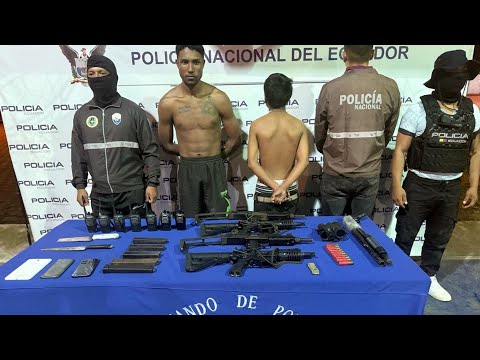 DOS MIEMBROS DE LOS CHONEROS FUERON CAPTURADOS EN NAPO, UNO ERA MENOR DE EDAD