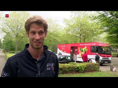 Boodschappenbus voor hulpbehoevende ouderen