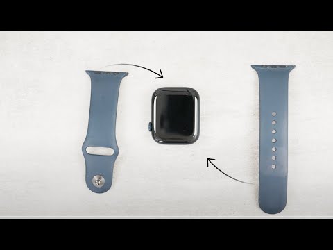 How to Attach Bands to Apple Watch Series 9 (tutorial)