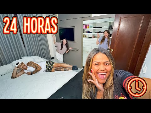 24 HORAS NO QUARTO DA MANSÃO LOURES 1 !!!