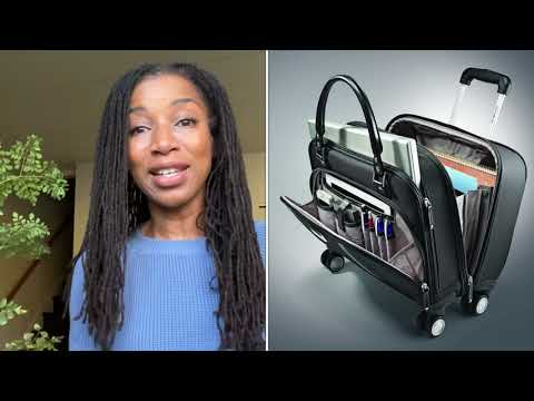 Samsonite laptop briefcase vs. Empsign rolling laptop bag