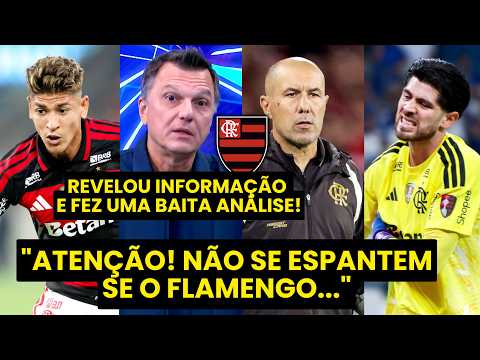 MAURO CEZAR: “É INFORMAÇÃO! DENTRO DO FLAMENGO, ISSO ESTÁ ACONTECENDO! E NÃO SE ESPANTEM se…”