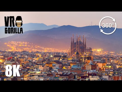 Discover Barcelona In A Guided VR City Tour  (Teaser) - 8K 360 VR Video