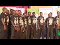 Pumwani boys high school perfoming 'ibeba' by tabuley at the 2015 KMF