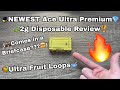 NEWEST Ace Ultra Premium 2g Disposable Review Ultra Fruit Loops COMES IN A BRIEFCASE ️ ️