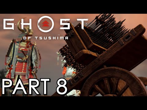 Ghost Of Tsushima Base PS4 Hard Difficulty Gameplay Walkthrough Part 8 - Hwacha