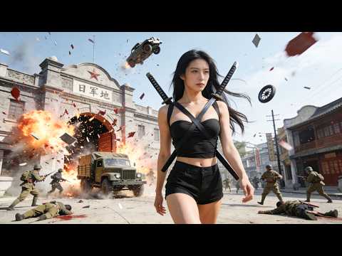 【特工電影】女特工特工孤身潛入日軍基地，1人1槍把日軍基地殺了個精光！🏹 抗戰 | Kung Fu | Action