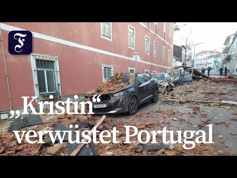 Video Thumbnail: Mehrere Menschen sterben bei Sturm in Portugal