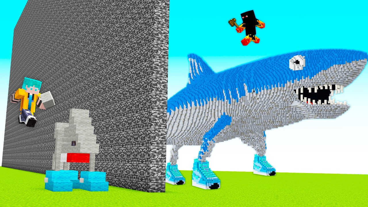 Trolei Meu AMIGO com TRALALERO TRALALA na BATALHA DE CONSTRUÇÃO