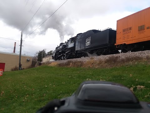 SOO 1003 2022 Christmas Train and Ferry Move for Trains Photo Charter