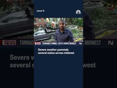 Severe weather pummels several states across midwest