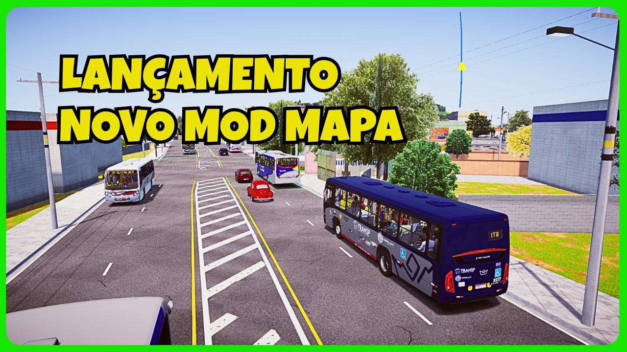 🟢Proton Bus Simulator | Novo Mod Mapa Itaboraí RJ V1 linha 101 | Mods | PBSU