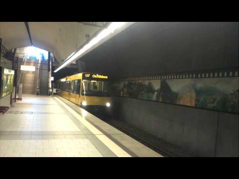 Einfahrt - U7-04 am Killesberg Fahrtrichtung Killesberg/Ostfildern - 28.Mai.2012