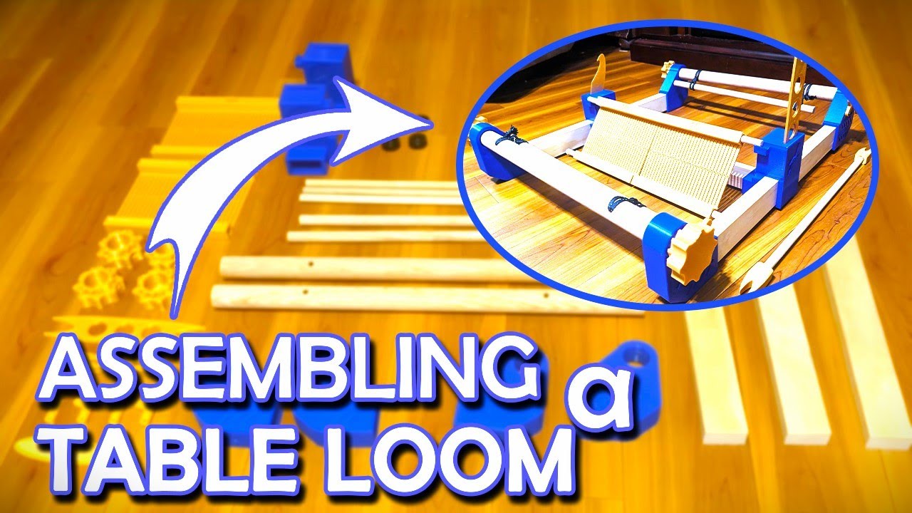 3D-Printed Table Loom Assembly Tutorial