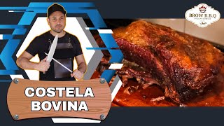 A melhor e mais Suculenta Costela Bovina na Churrasqueira