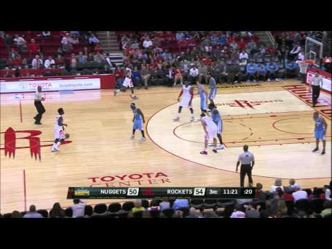 Donatas Motiejunas Highlights Nuggets vs. Rockets 12.13.2014 - 25 Points, 5 Rebounds