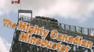 preview picture of video 'The Great Canadian MineBuster Roller Coaster POV'