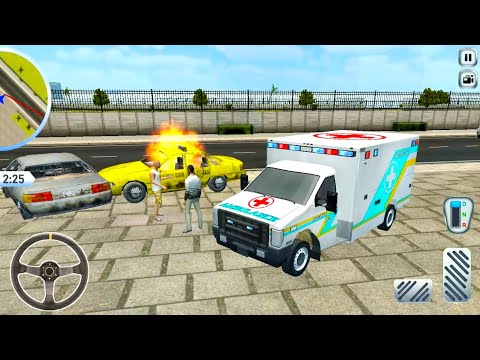 Ambulance Driver Job Simulator - First Aid Emergency Van Truck #6 - Android Gameplay