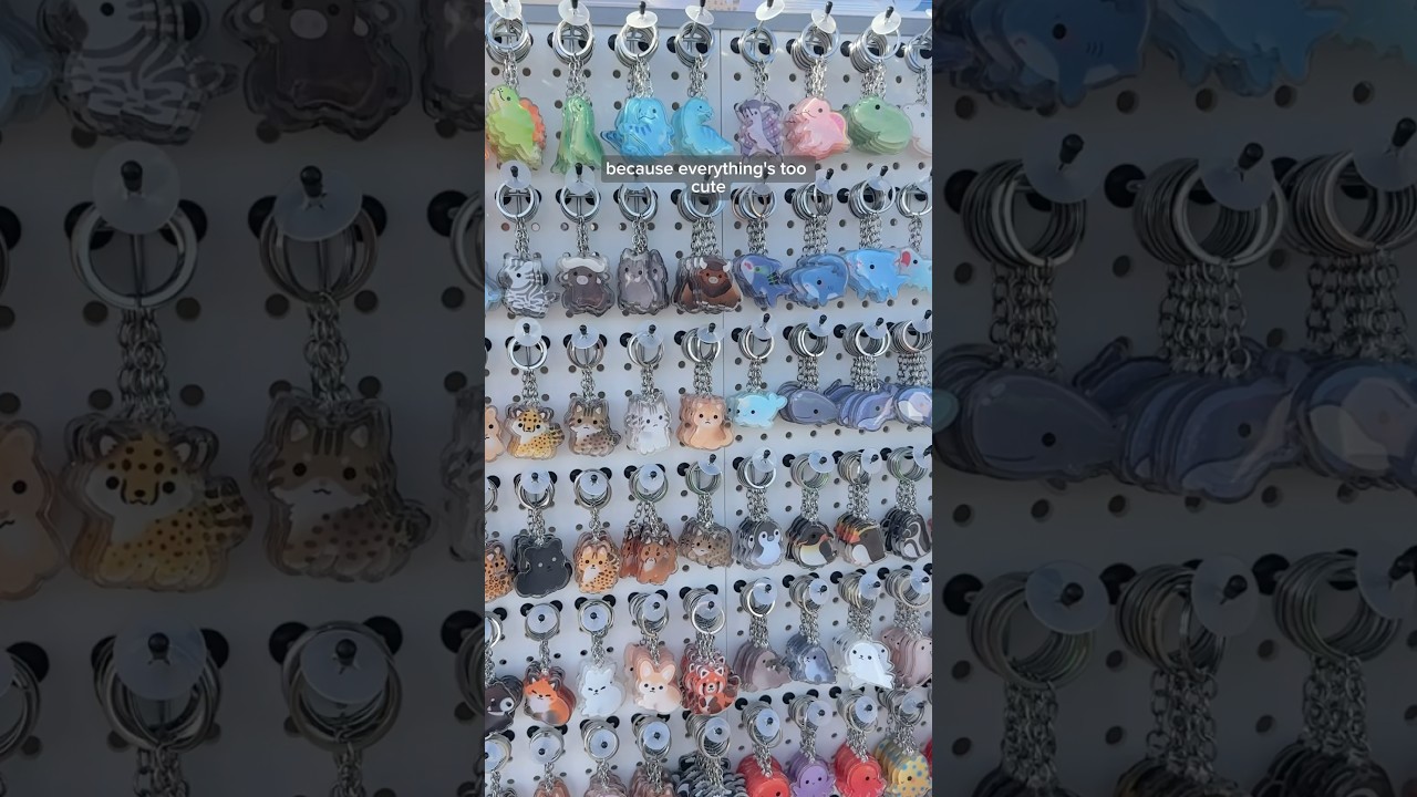 Find your pets & fave animals in keychain or sticker 💖 Cartoon art by Cloris Creates #smallbusiness