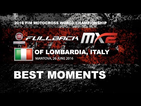 MX2 Best Moments FULLBACK MXGP of Lombardia-Italy 2016