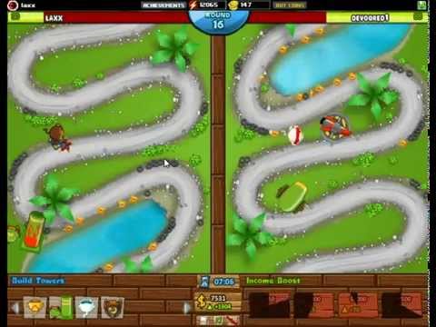 BTD Battles - Defending with random towers E58 A boomer for every occasion