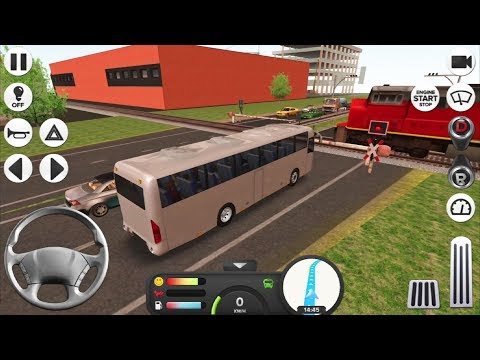 Coach Bus Simulator #3 FRANKFURT! - Android IOS gameplay