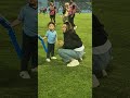 Ranbir Kapoor And Alia Bhatt Bring Raha To Mumbai City FC Football Game Indian Super League ISL