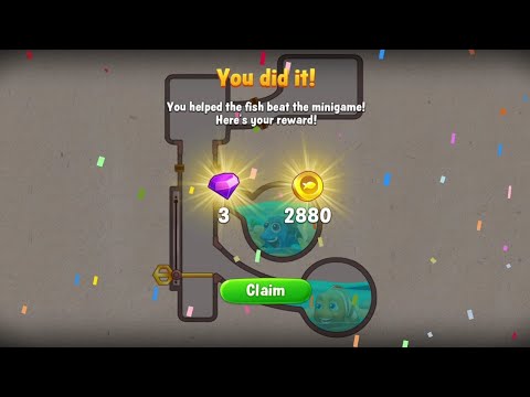@Fishdom Win Strikes Level 6048 - 6050 and Minigame!