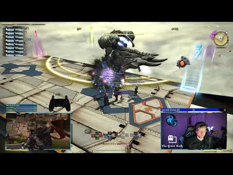 FFXIV Diamond Weapon EX Clear #2 - GNB / Tank POV -